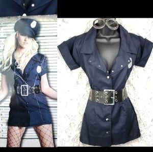 Sexy Female Police Officer Halloween Costume